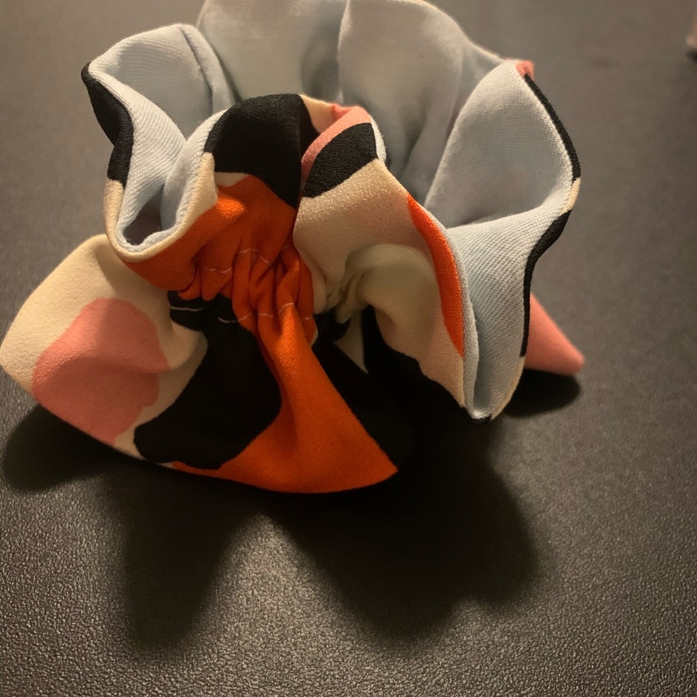 Double Ruffle Scrunchie - Picture 2 of 11